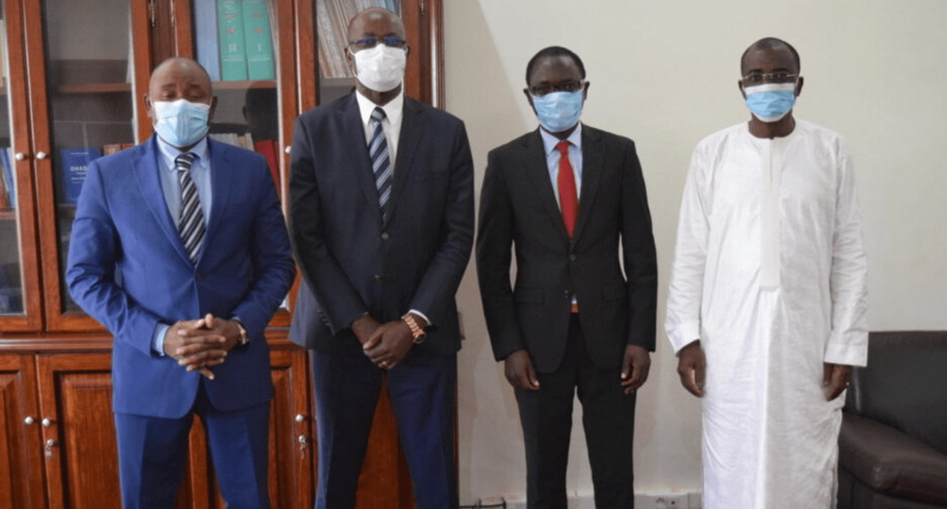 AUDIENCE ACCORDEE PAR LE SECRETAIRE PERMANENT DE L’OHADA A UNE DELEGATION DE LA CEMAC