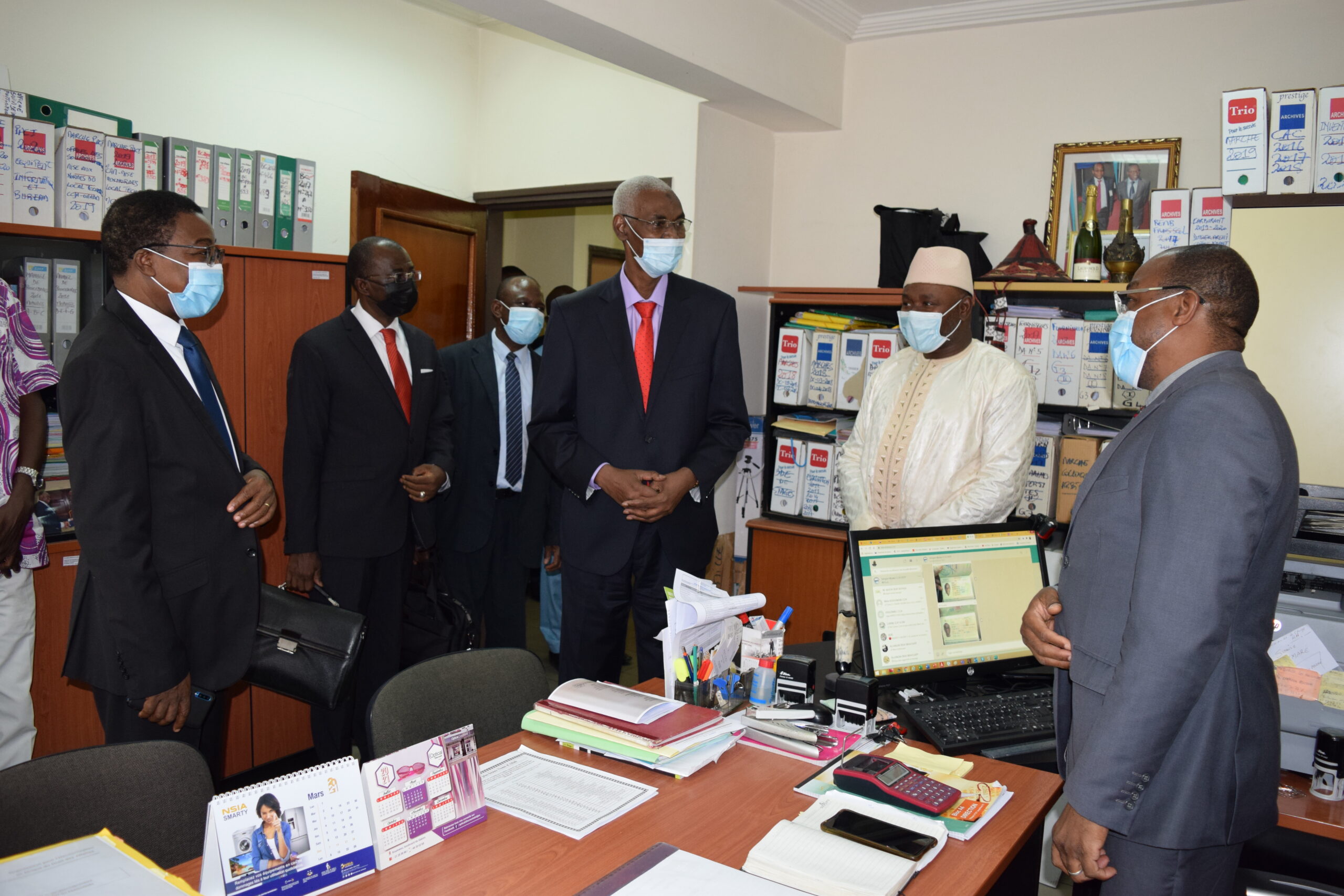 Tournée du Président du Conseil des Ministres de l’OHADA dans les Institutions (Yaoundé, Abidjan et Porto-Novo du 08 au 17 mars 2021)