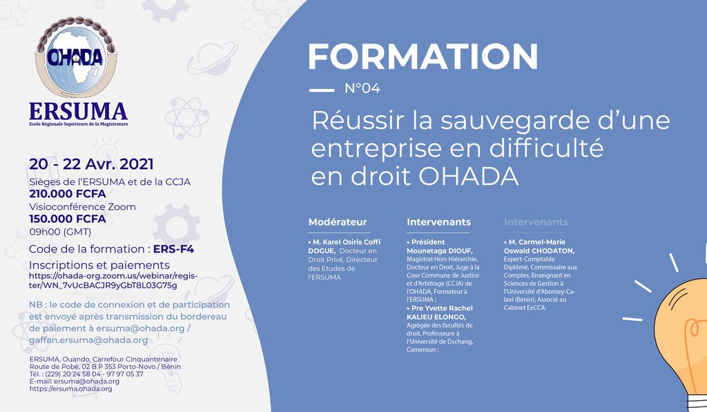 Ohada Organisation Pour L Harmonisation En Afrique Du Droit Des Affaires