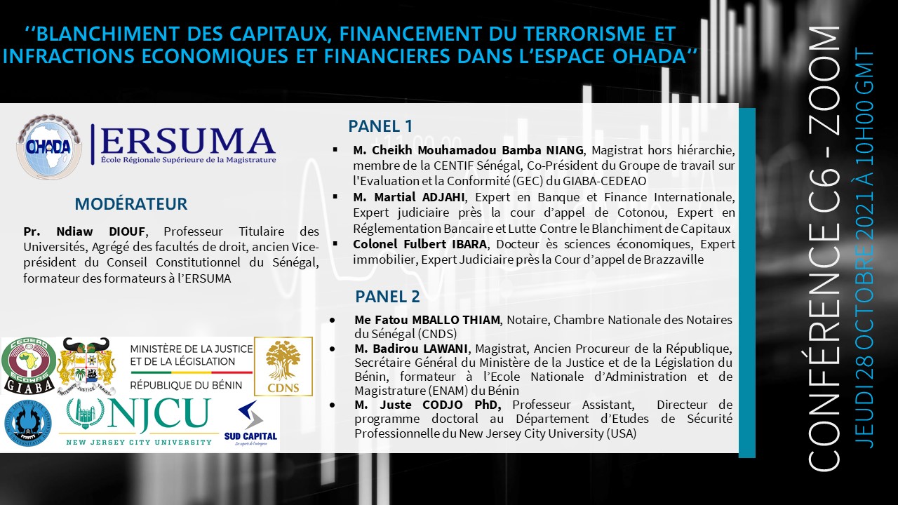 COMMUNIQUÉ ERSUMA : CONFÉRENCE GRAND PUBLIC 2021