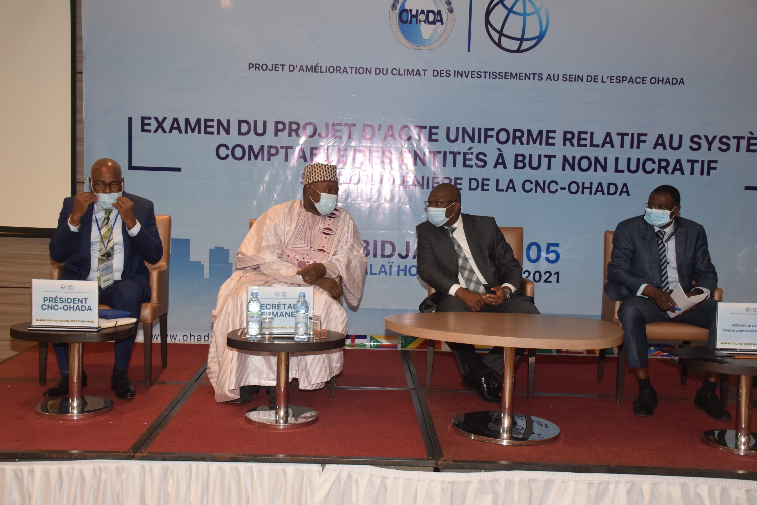OHADA: hacia la armonización de la contabilidad de las entidades sin ánimo de lucro  Abidján (Côte d’Ivoire), del 1 al 5 de noviembre de 2021