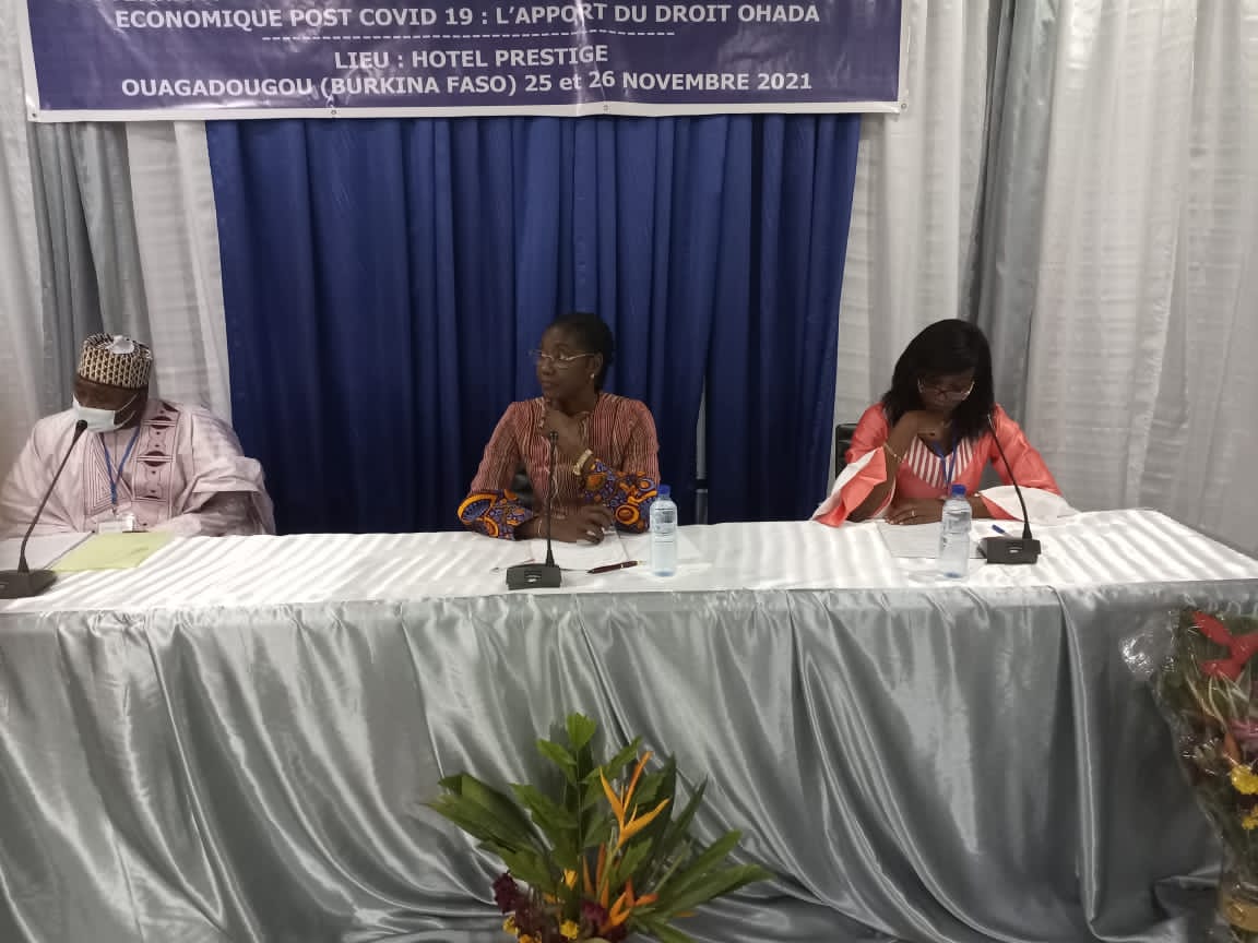 RENCONTRE OUEST AFRICAINE SUR LES ENJEUX DE GOUVERNANCE EN CONTEXTE DE CRISE SECURITAIRE ET DE RELANCE ECONOMIQUE POST COVID 19 : L’APPORT DU DROIT OHADA