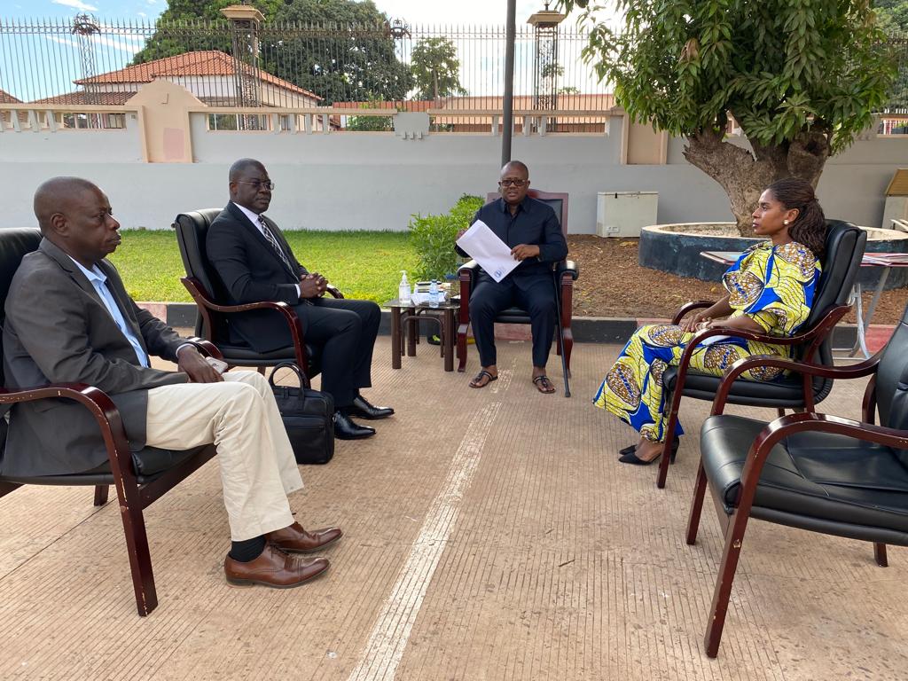 BREAKING NEWS ‘’AUDIENCE DU PRÉSIDENT DE LA REPUBLIQUE DE GUINEE-BISSAU À L’ENVOYÉ SPECIAL SP OHADA’’