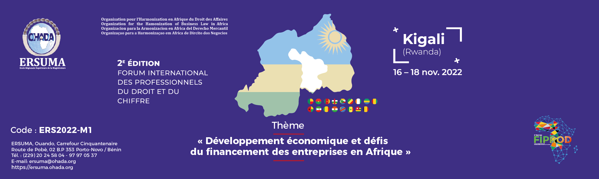 2ème édition du Forum International des Professionnels du Droit et du Chiffre – FIPROD