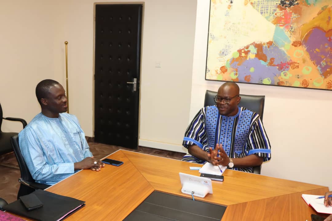 OHADA’s Permanent Secretary Received in Audience by Burkina Faso’s Minister of Economy, Finance and Planning