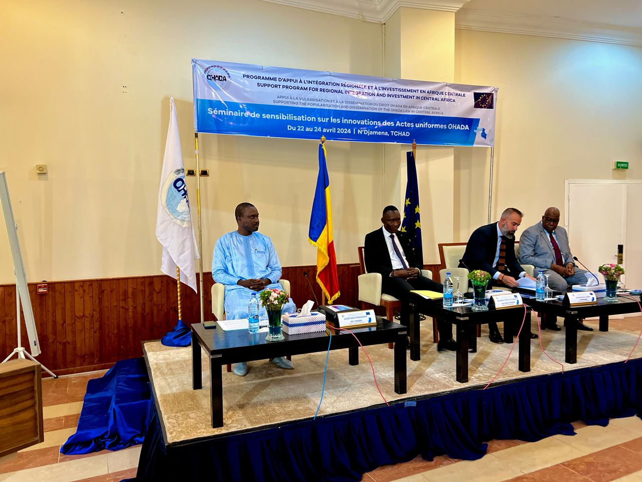 Séminaires de sensibilisation sur les innovations des Actes uniformes OHADA : cap sur N’Djamena