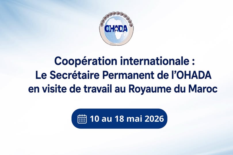Coopération internationale: le Secrétaire Permanent de l&rsquo;OHADA en visite de travail au Royaume du Maroc