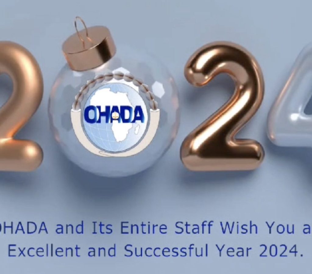 Voeux OHADA 2024 - EN