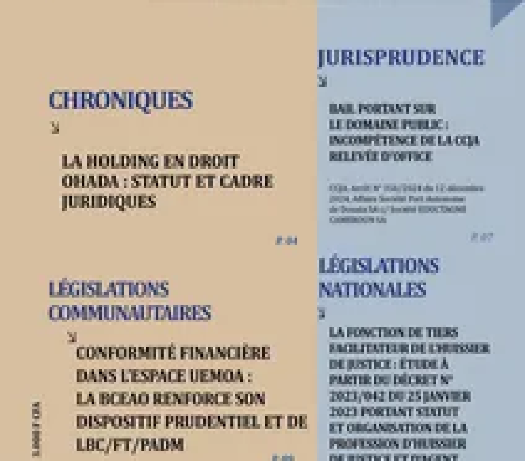 Bulletin ERSUMA de Pratique Professionnelle (BEPP)